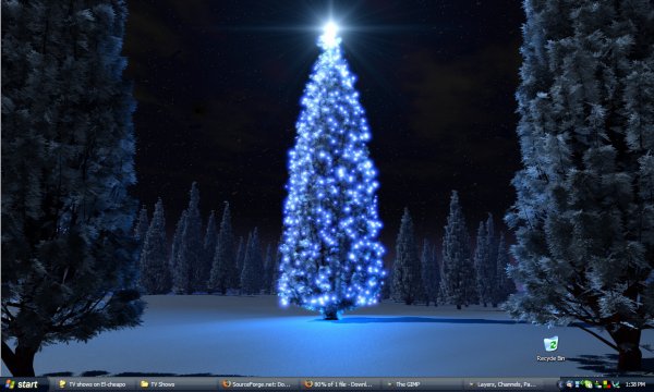 christmastreedesktop Merry Christmas with my new wallpaper!