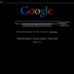 Google Goes Black to Go Green