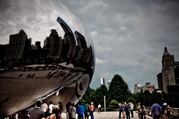 chicago cloud gate bean