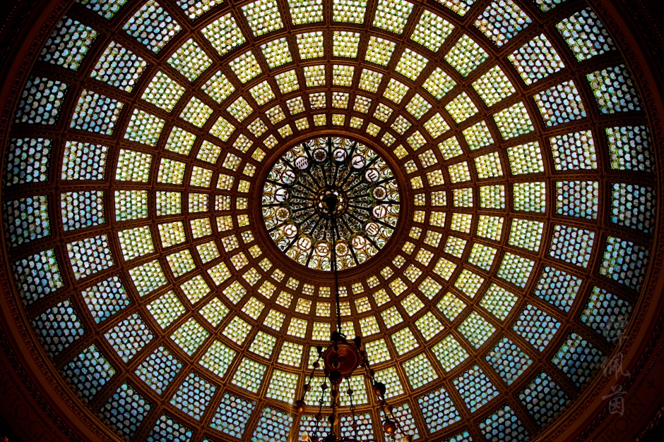 Chicago Cultural Center Tiffany Dome